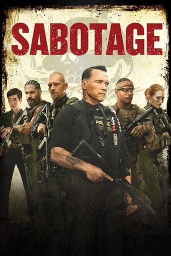 Movie poster for Sabotage