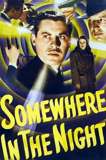 Movie poster for Somewhere in the Night