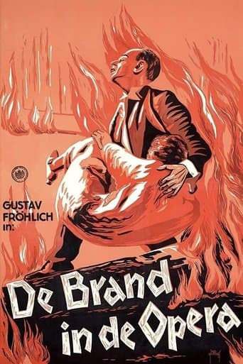 Movie poster for Fire in the Opera House