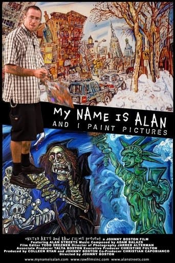 Movie poster for My Name Is Alan and I Paint Pictures