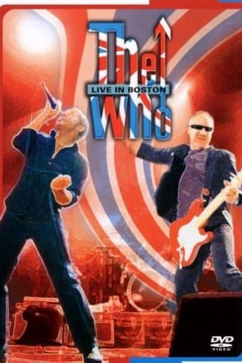 Movie poster for The Who: Live in Boston