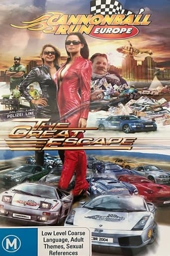 Movie poster for Cannonball Run Europe:  The Great Escape