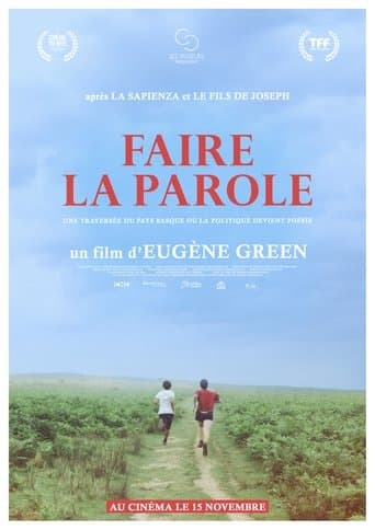 Movie poster for Faire la parole