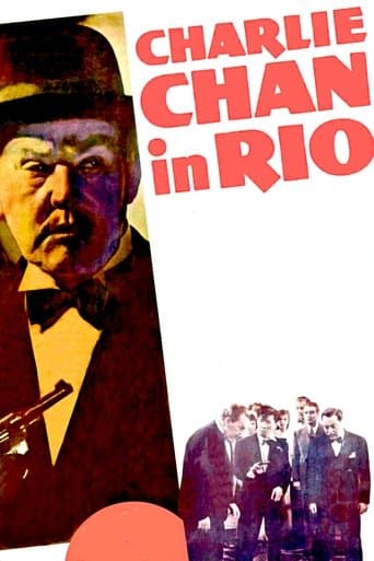 Movie poster for Charlie Chan in Rio