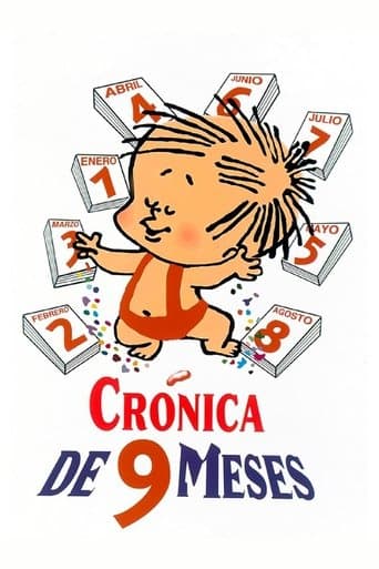 Movie poster for Crónica de nueve meses