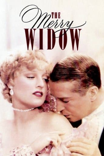 Movie poster for The Merry Widow