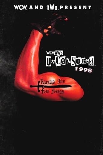 Movie poster for WCW Uncensored 1998