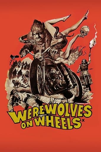 Movie poster for Werewolves on Wheels