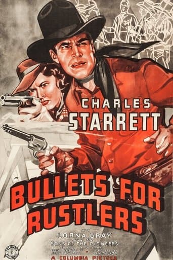 Movie poster for Bullets for Rustlers