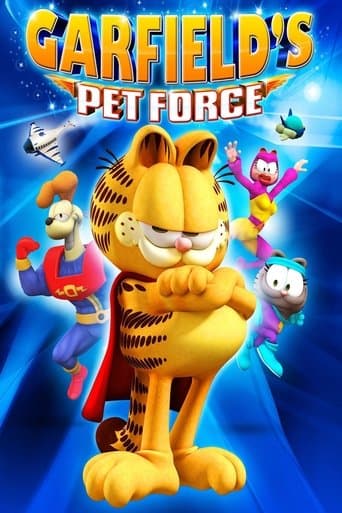 Movie poster for Garfield's Pet Force