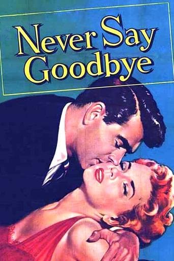 Movie poster for Never Say Goodbye