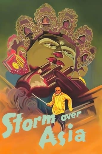 Movie poster for Storm Over Asia