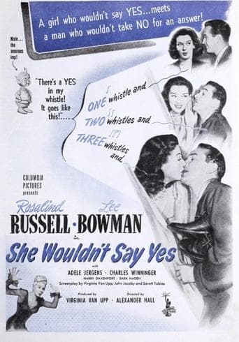 Movie poster for She Wouldn't Say Yes