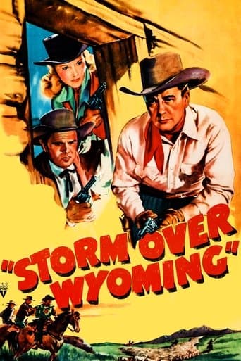 Movie poster for Storm Over Wyoming