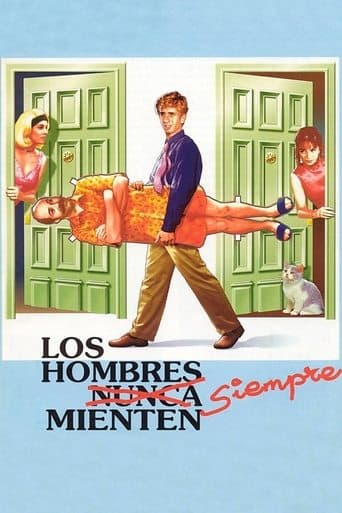 Movie poster for Los hombres siempre mienten