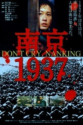 Movie poster for Don't Cry, Nanking