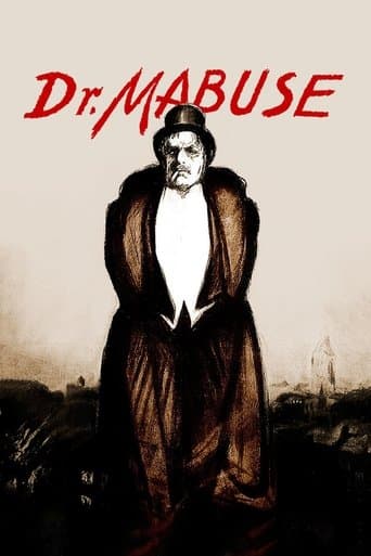 Movie poster for Dr. Mabuse, the Gambler