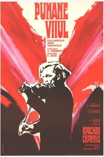 Movie poster for The Red Violin