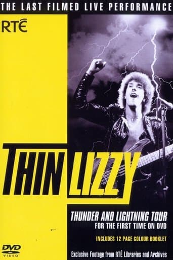 Movie poster for Thin Lizzy: Thunder and Lightning Tour