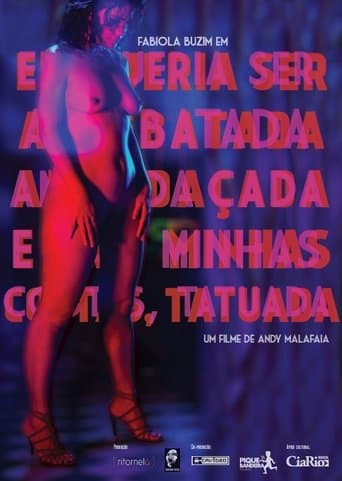 Movie poster for I Would Like to Be Enraptured, Muzzled, and on my back Tattooed