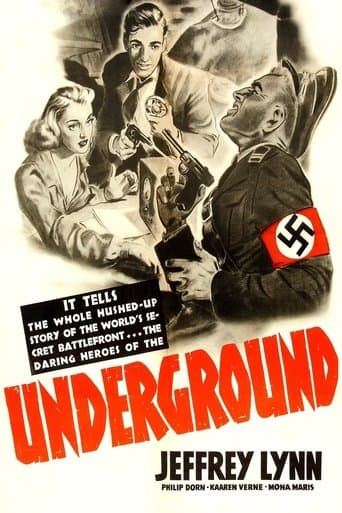 Movie poster for Underground