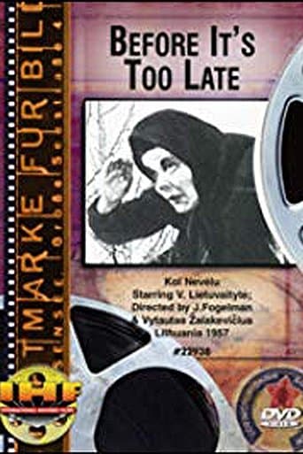 Movie poster for Until It's Too Late...