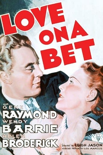 Movie poster for Love on a Bet