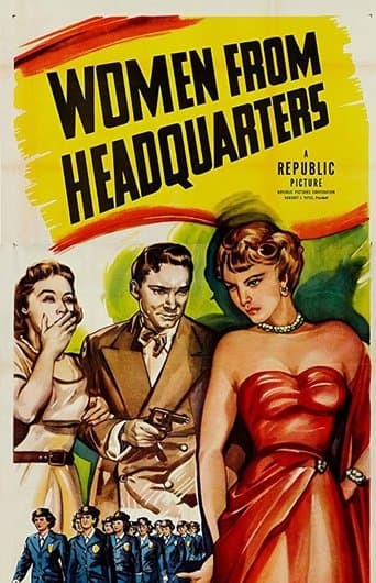 Movie poster for Women from Headquarters