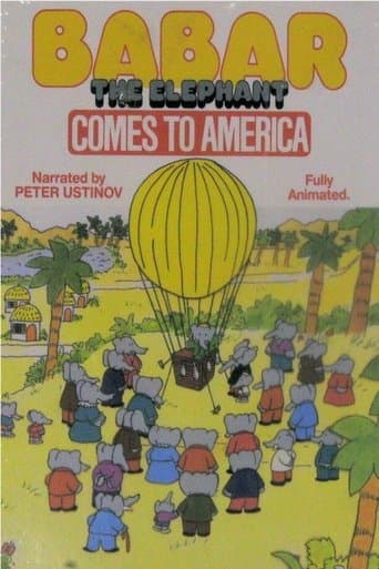 Movie poster for Babar Comes to America