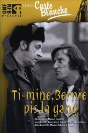 Movie poster for Ti-Mine, Bernie pis la gang…