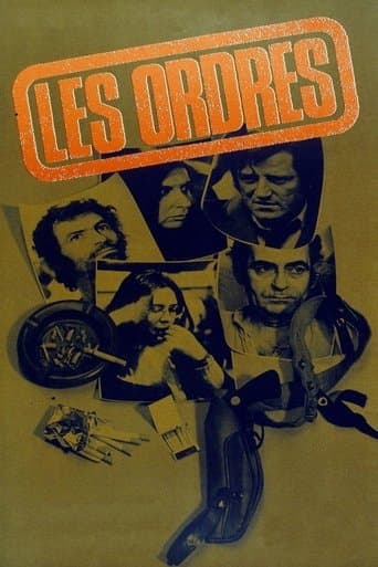 Movie poster for Orders