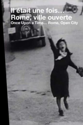 Movie poster for Once Upon a Time... 'Rome, Open City'
