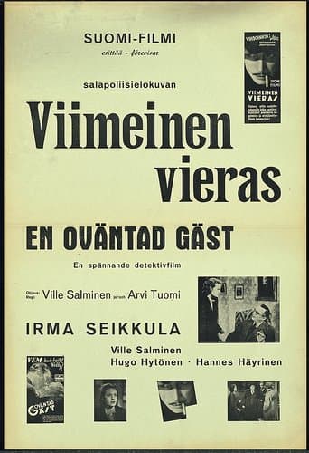 Movie poster for Viimeinen vieras