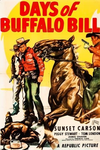 Movie poster for Days of Buffalo Bill