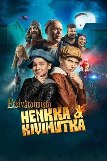 Movie poster for Henkka & Kivimutka Detective Agency