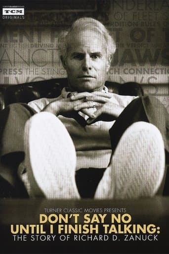 Movie poster for Don't Say No Until I Finish Talking: The Story of Richard D. Zanuck