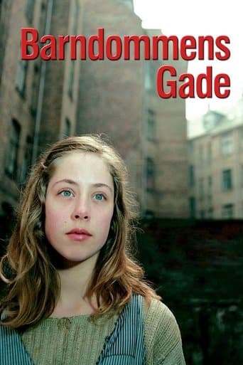 Movie poster for Barndommens gade