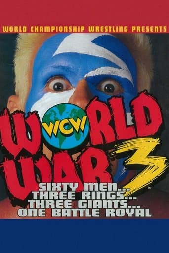 Movie poster for WCW World War 3 1995