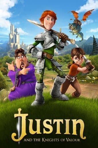 Movie poster for Justin and the Knights of Valour