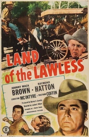 Movie poster for Land of the Lawless