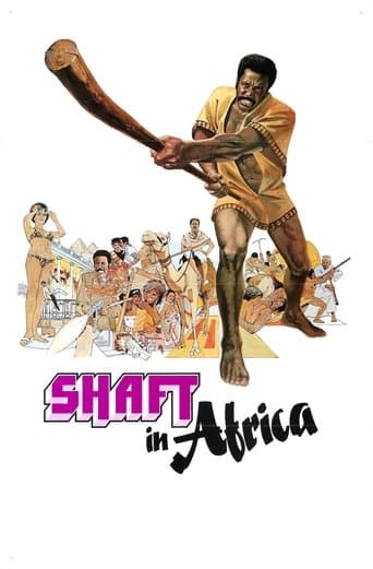 Movie poster for Shaft in Africa