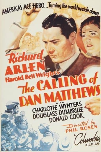 Movie poster for The Calling of Dan Matthews
