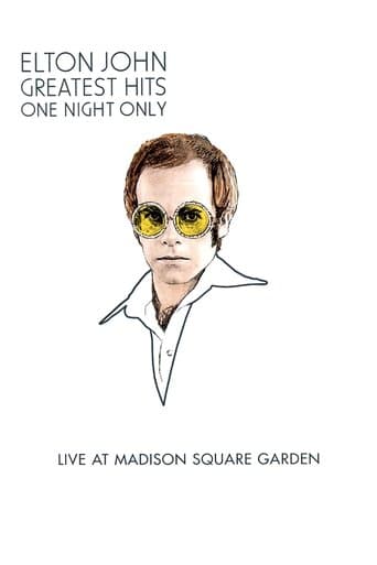Movie poster for Elton John: One Night Only, The Greatest Hits