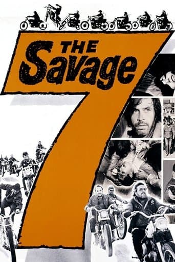 Movie poster for The Savage Seven