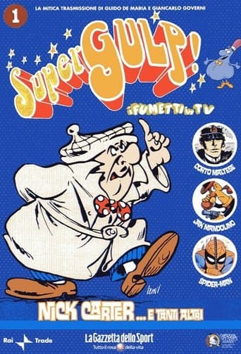 Movie poster for Supergulp, i fumetti in TV