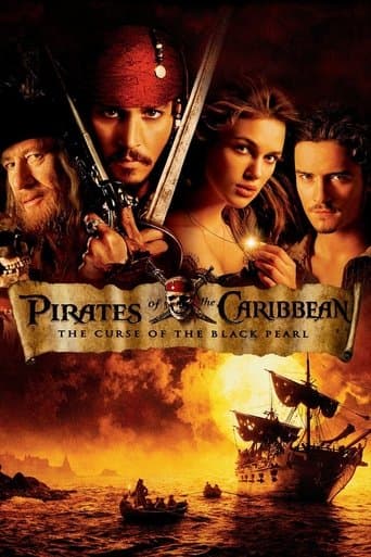 Movie poster for Pirates of the Caribbean: The Curse of the Black Pearl
