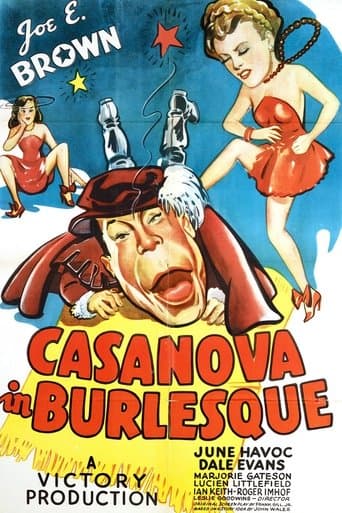 Movie poster for Casanova in Burlesque