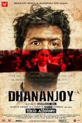 Movie poster for Dhananjoy