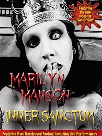 Movie poster for Marilyn Manson: Inner Sanctum