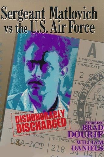 Movie poster for Sergeant Matlovich vs. the U.S. Air Force